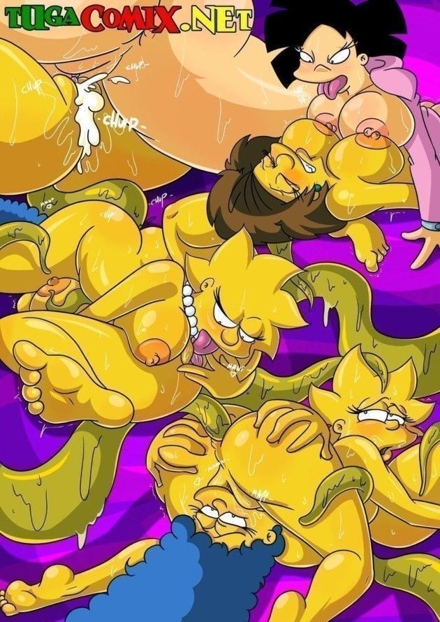 Desenho porno com a familia simpsons em entrando no multiverso