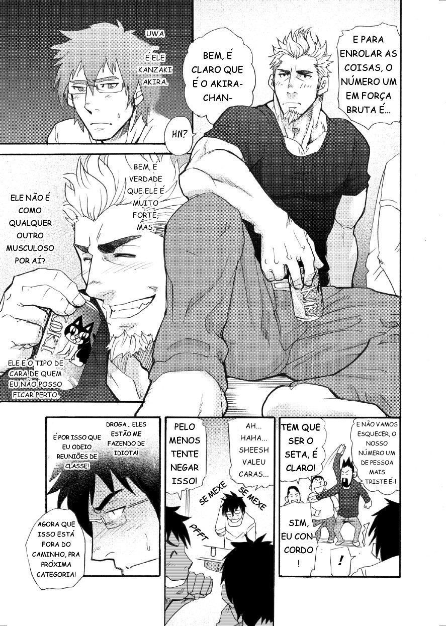 Rapaz no hentai gay manga ganhando um boquete