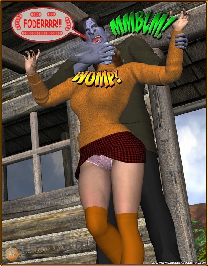 Velma e dafne em scooby doo hentai 
